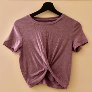 BuffBunny Knotty Top - Purple Heather (M)